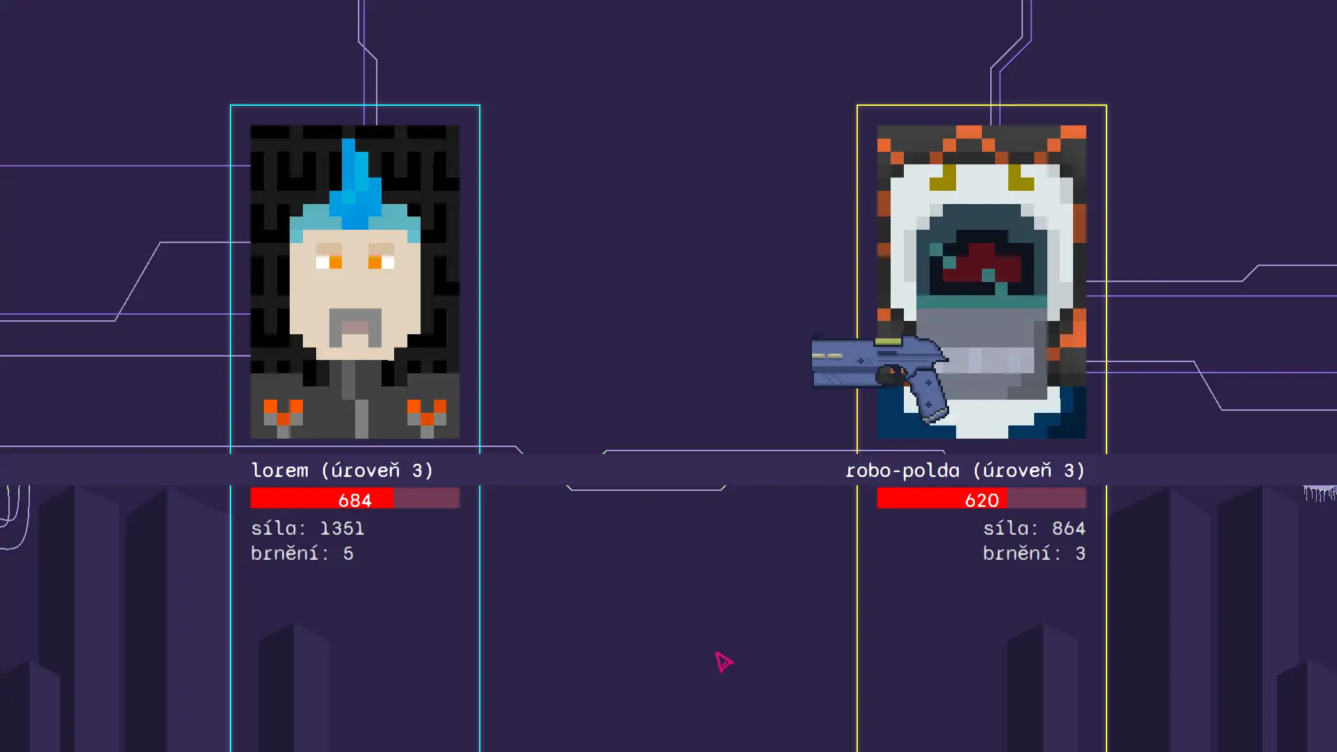 Snímek obrazovky ze hry Elita