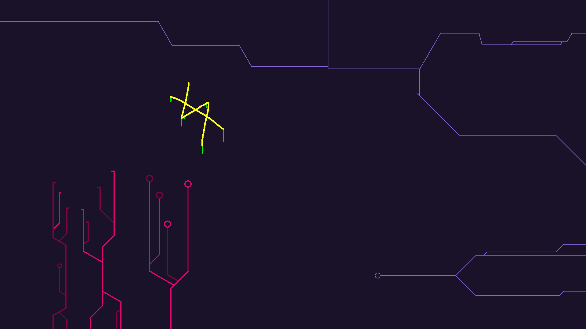 Temné pozadí registrace